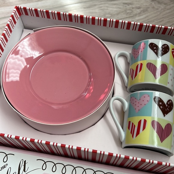 • NWT Porcelain espresso set, 8 pieces • - Picture 3 of 5